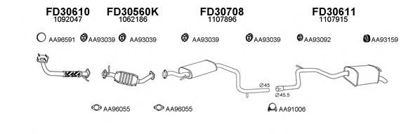 VENEPORTE 300100 Exhaust System